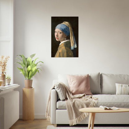 Gitl with a pearl Earring Poster