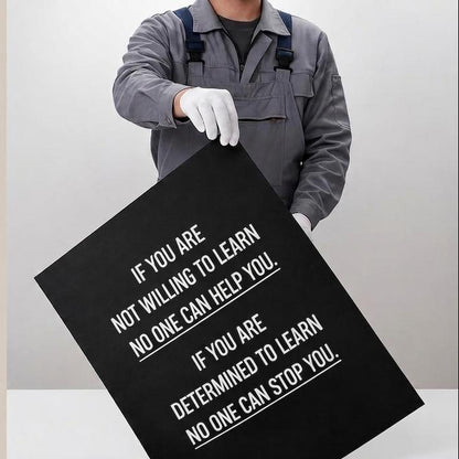 If You Are Not Willing To Learn, No one can help you. If you are determined to learn, no one can stop you print archival paper from canvashine