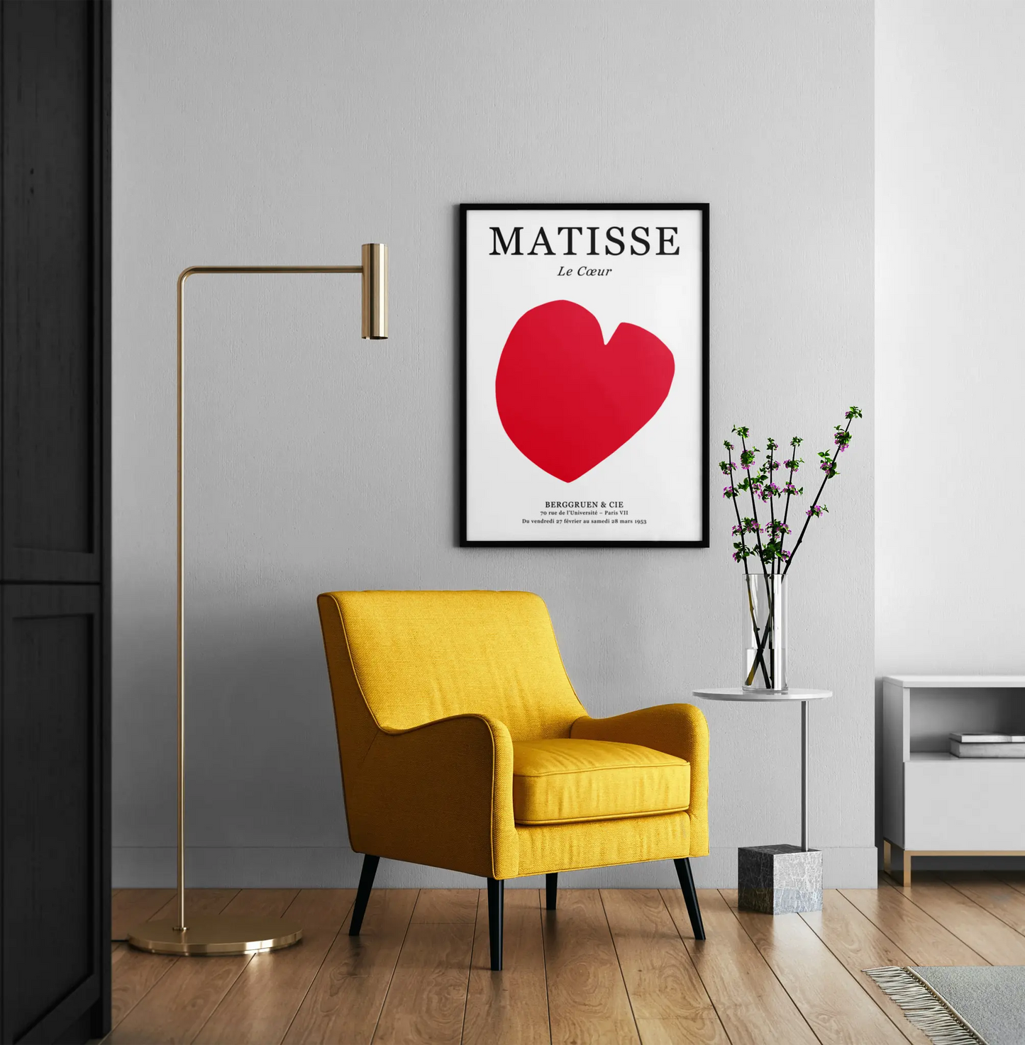 Henri Matisse: The Heart (Le Coeur) Poster - 1953