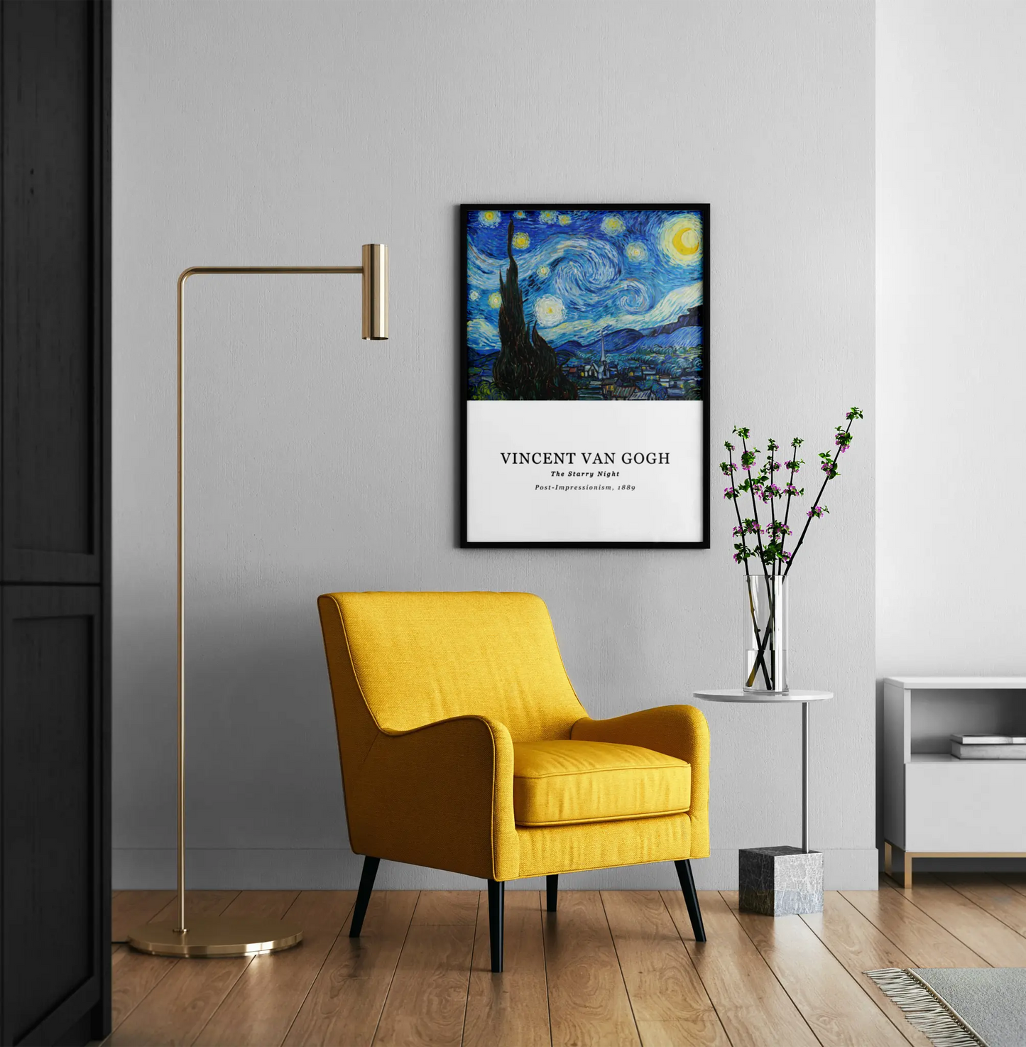 Vincent van Gogh Poster - The Starry Night (1889)