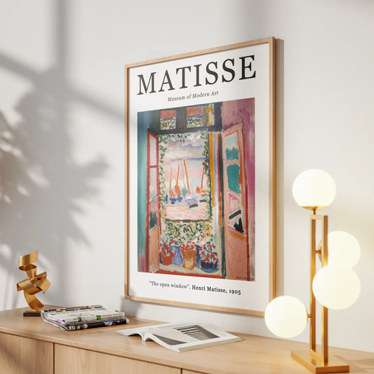 Henri Matisse Poster - "The Open Window" (1905)