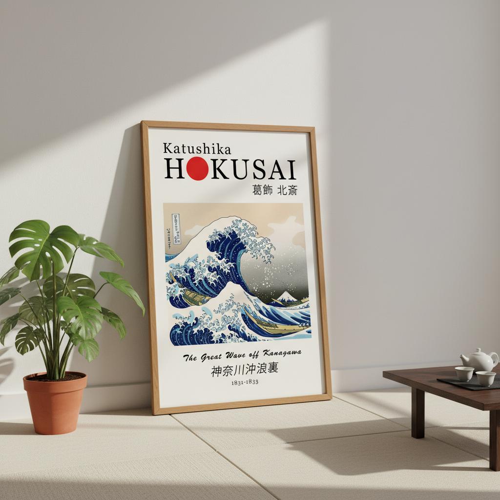 Hokusai - The Great Wave off Kanagawa (1831)