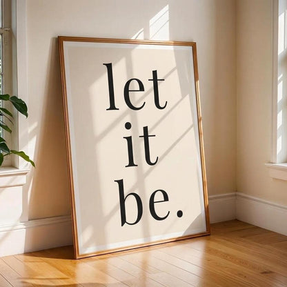 let it be poster
