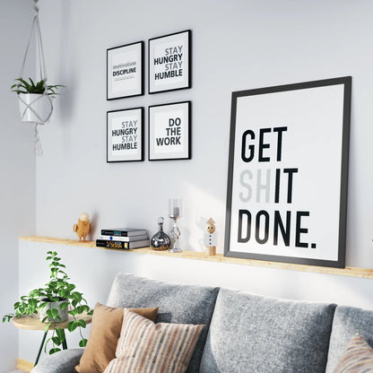 “Get (Sh)it Done”  Productivity Poster
