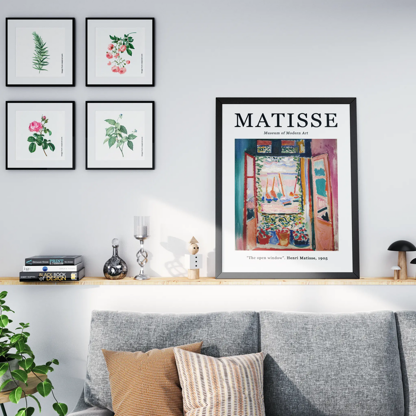 Henri Matisse Poster - "The Open Window" (1905) - Museum-Quality Matte Archival Paper