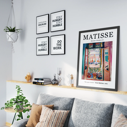 Henri Matisse Poster - "The Open Window" (1905) - Museum-Quality Matte Archival Paper