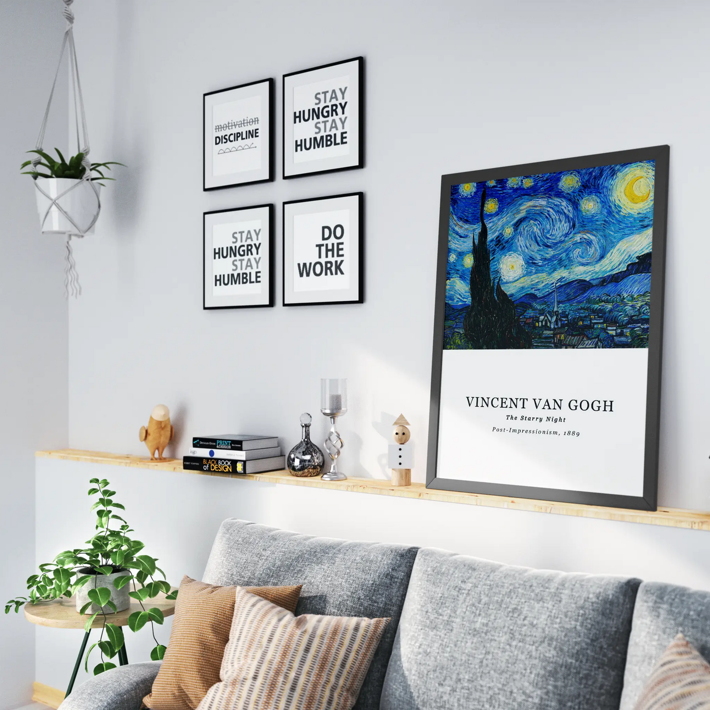 Vincent van Gogh Poster - The Starry Night (1889)