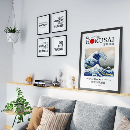 Hokusai - The Great Wave off Kanagawa (1831)