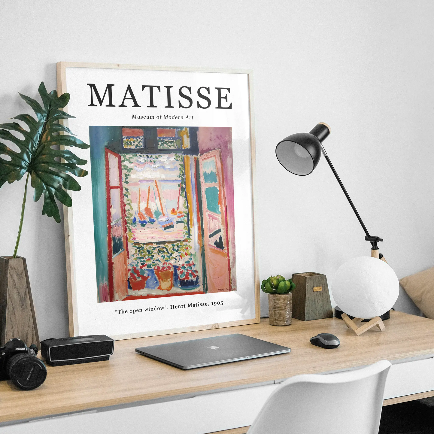 Henri Matisse Poster - "The Open Window" (1905) - Museum-Quality Matte Archival Paper